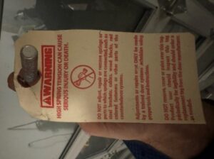 Warning